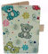 Porta Libretto Sanitario Neonato - Motivo Orsetto - Formato A5 15x20 Cm - Alette Per Riporre Prescrizioni y Documenti