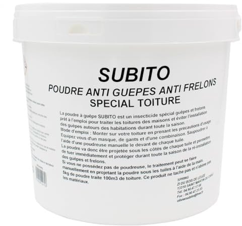 Subito polvo anti avispas/avispones techo especial 5 kg spguepe5