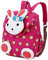 J26 Bunny Rabbit 3D-Motiv Kinderrucksack Kindergarten Kaninchen Tornister Häschen Rucksack Schultasche Backpack Baby Tasche Mädchen Junge (Pink)