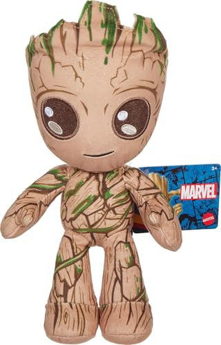 Marvel Plüschfigur, 20,3 cm, Groot Super Hero weiche Puppe, Sammlerstück, Geschenk für Kinder und Fans ab 3 Jahren