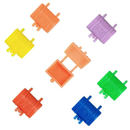 YOUYA DENTAL Aufbewahrungsboxen für Zähne, Zahnfee, 50 Stück, Zahn-Aufbewahrungsboxen, Halter für Babyzähne, Zahnfee-Box, Kinder-Zahnbox, Partygeschenk, Preis, Dental-Tasche – 1,9 cm Box