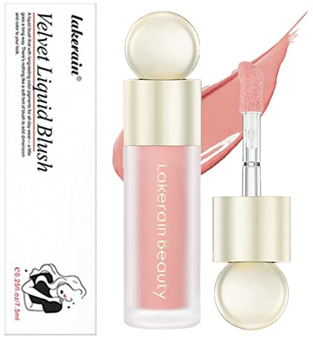 Maquillage blush crème doux mat : blush liquide léger et résistant aux taches, finition rosée naturelle pour les joues, sensation respirante, teinte de la peau, fard à joues pour le visage (01 pink)