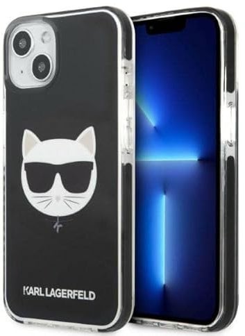 KARL LAGERFELD KLHCP13STPECK Hülle für iPhone 13 Mini 5,4 hardcase Schwarz Chou