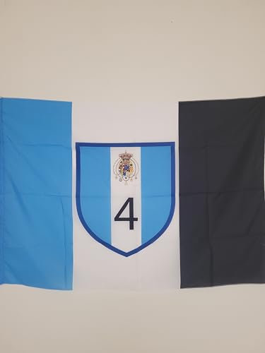 Bandiera Regno due Sicilie Calcio Napoli Scudetto 4 100x140