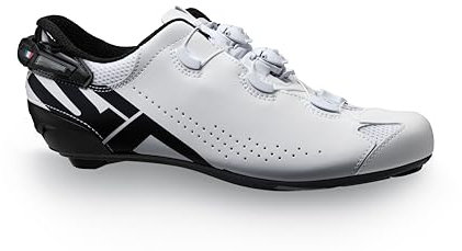 Sidi Shot 2S Rennradschuhe, Weiß, Schwarz, 44 EU