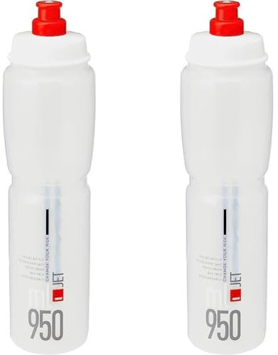 Elite Jet Biodegradable clear red logo 950 ml (Pack of 2)