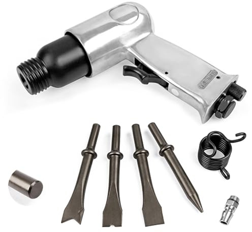 Irfora Pneumatische Schaufel AirHammer Professioneller Handrostentferner Pneumatischer Meißel Pneumatischer Pickel Autowartungs- und Reparaturwerkzeug