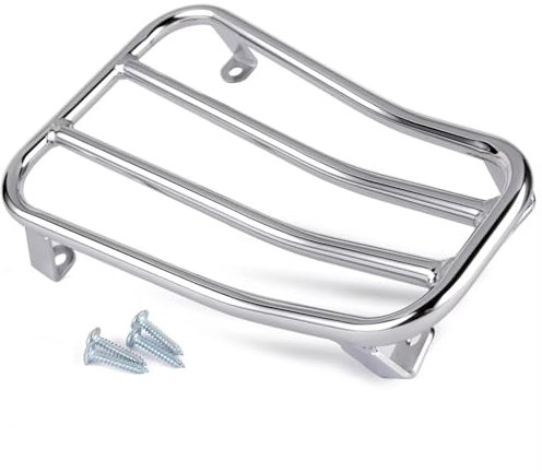 Moto Porte-Bagages pour Vespa pour GTS300 pour GTS250 pour GTV300 pour GTS pour GTV 300 250 2008-2023 Support Support Moto Support Porte-Bagages Avant Arrière Moto Moto Bagages Supports(Front Chrome)
