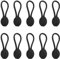 10 Pezzi Clip per Cavi Magnetici,Silicone Organizer Fascette,Riutilizzabili Fascette Fermacavi,Cavo Magnetico Avvolgitori,per Cuffie, Cavo USB, Cucina Domestica e Uso Scolastico.