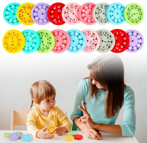 18 Stück Mathe Fidget Spinner, Math Fakten Fidget Spinner, Mathe Fakten Lernspielzeug für Kinder, Lustige Mathe Lern Fidget Toys für Kinder, Mathematik Unterricht Lernspiele Lernspielzeug
