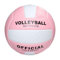 Pallone da pallavolo super morbido, misura 5, leggero, per bambini, ragazzi e adulti, impermeabile, con pompa, per esterni e interni, per piscina, spiaggia, palestra (rosa)