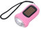 LIFKICH Linterna de Emergencia Portátil para Camping y Senderismo Iluminación de Rendimiento Eficiencia Energética Color Rosa