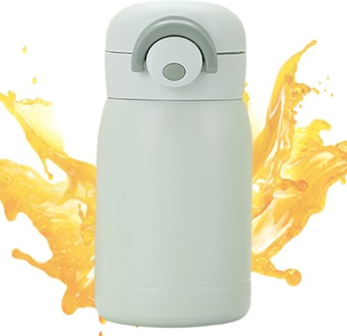 200/350ml Edelstahl Trinkflasche, Mini Niedliche Isolierte Kleine Wasserflasche, 304 Edelstahl Wasserflasche, Doppelwandige Thermosflasche, Tragbarer Isolierflasche Für Sport, Schule, Outdoor
