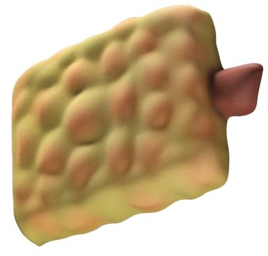 Nuatc Silicone Wrist Rest Durian Hand Rest Ergonomic Mat for Computer Laptop Desktop Office Silicone Wrist Protector