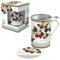 Easy Life 280JBOB Coffret Tisaniere 30Cl en Porcelaine avec Filtre INOX, Porcelaine, Multicolore, 11 x 7.5 x 11 cm