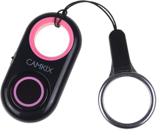 CamKix Camera Shutter Remote Control with Bluetooth Wireless Technology - Works Flawlessly with iPhone/iPad and Android - Range: Up to 30 ft (10 m) - Compact Style - Take it With You Anywhere