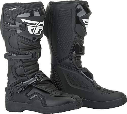 Fly Racing Maverik 364-67107 2019 - Stivali da motocross, misura 40, colore nero, Nero, 40 2/3 EU