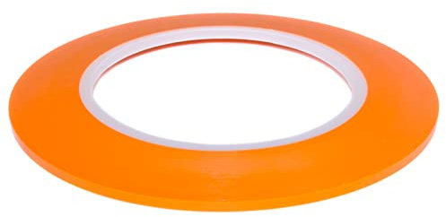 DonDo Fineline Konturenband Zierlinienband lackier Klebeband lackieren Airbrush Masking Tape Orange 3mm x 55m
