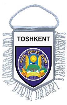 Akachafactory Wimpel mini Flagge Fahne flaggen miniflagge taschkent usbekistan