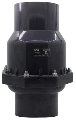 Rückschlagventil abfluss rückstauklappe abwasser rückstauverschluss vertikal PVC innendurchmesser 20 25 32 40 50 63 75 90 110 125 160 200mm (Innendurchmesser 90mm)