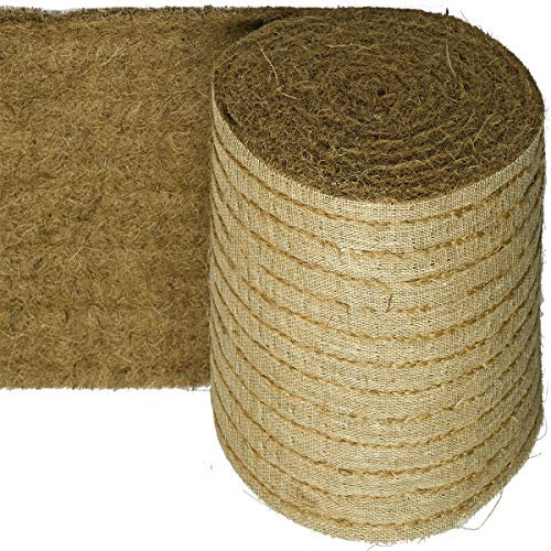 HaGa® Tapis de coco 0,5 m x 5 m Protection contre le gel Couture sur toile de jute 2000 g/m²