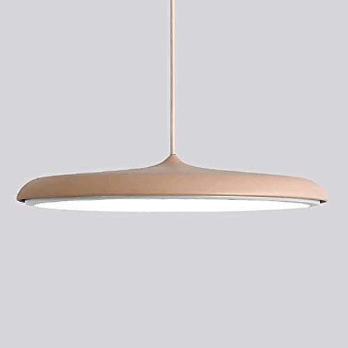 wangch Luces Colgantes LED, Lámpara De Platillo Volante De Color Lámpara Colgante Redonda Minimalista Moderna Lámpara De Techo De Luz Variable De Tres Colores Restaurante Bar Club