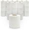 RelianceUK 72 Toilet Rolls Bulk Buy | 2Ply Embossed Toilet Paper | White Quilted Bathroom Tissues | Unbleached Toilet Roll | Flushable Loo Roll | Ideal Bulk Buy for Homes, Office, Restaurants