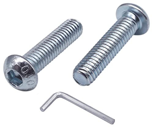 25 tornillos de cabeza Allen ISO 7380 M8 x 25 mm, tornillo a máquina, zócalo hexagonal, pernos de tapa (25, M8 x 25 mm)