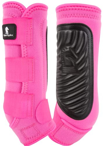 Classic Equine ClassicFit Rear Splint Boots Hotpink LARGE