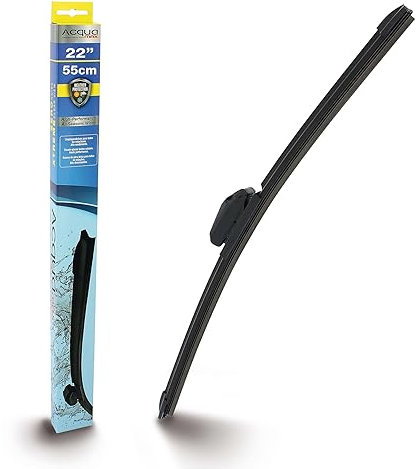 S SUMEX Escobilla Limpiaparabrisas para Coche Modelo Aquan55 Ultra Flex Series 22 55 cm 1 Unidad con 8 Adaptadores