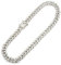 Kette für Männer, Mens Cuban Link Chain Silver Miami Cuban Necklace Bracelet Bling Diamond Chain for Mens Women Hip Hop Jewelry, Herren Platin Weißgold Diamant Kubanische Kette Miami Halskette Armband