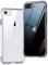 Ones Cover Trasparente Rigida Sottile iPhone SE3 SE2 SE 8 7 [Antiurto Airbag][Bordo Rialzato Proteggi Fotocamera Schermo][Non Giallo][Antiscivolo] Ibrido Protettivo Silicone Custodia per Apple 4.7
