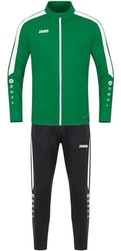 JAKO Kinder Trainingsanzug Polyester Power, Sportgrün, 140