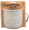 Mug Nomade - Mug à thé et café personnalisé Hélène - Cadeau pour Femme, Beige