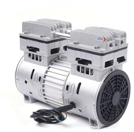 LENDISIY Motore per compressore a sussurro, 750 W, senza olio, compressore d'aria 1400 giri/min, testa del compressore d'aria senza olio, per compressori d'aria compressori d'aria