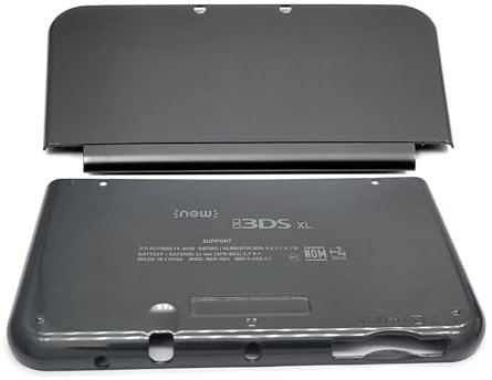 Custom for New3DSXL Extra Housing Case Shells Set ZLD Gold Replacement, for New 3DS New3DS New3DS XL LL 3DSXL 3DSLL Game Console, for Mezula Mask Edition Outer Enclosure Cover Plates 5 Faces