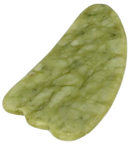 Lantelme Gua Sha Stein Natürlicher Jade Massageroller Guasha Jade Gesichtsmassage für Augenschwellungen Hautstraffung von Gesicht Körper anti aging