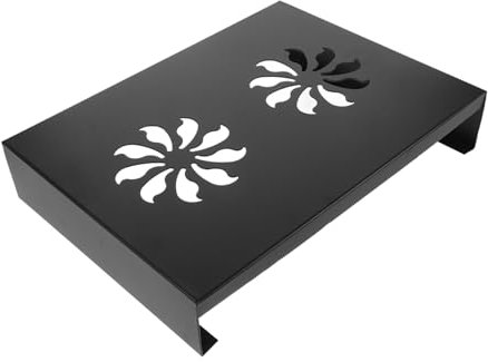 OSALADI Supporto Per Wok in Ghisa Per Fornello A Gas Con Bruciatore Supporto Per Wok Nero