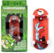SPITBOARDS 34mm x 96mm Pro Fingerboard Set-Up (Complete) | Real Wood Deck | Pro Trucks with Lock-Nuts and Pro Bushings | Polyurethane Pro Wheels with Bearings | Zombie Hand