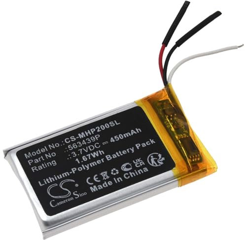 Akku kompatibel mit Microsoft Typ 563439P, 3,7V, Li-Polymer