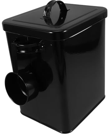 Cabilock Contenedor De Almacenamiento Multifuncional Con Tapa Ideal Para Arroz Harina Alimentos y Herramientas