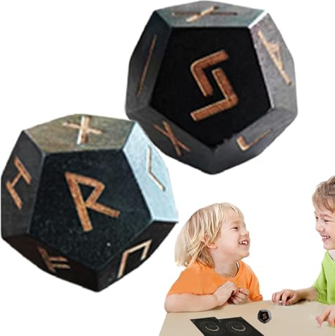 Runen Set Hexen Runen Set | Edelstein Runen Edelstein Alphabet Elder Graviert Wahrsagung Kleine Runen für Heimdekoration Meditation Wahrsagenspiel