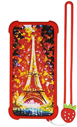 Funda para Bq Aquaris 5.7 Funda Silicone Border + Placa Dura de la PC Stand Carcasa Case Cover MG