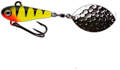 SpinMad WIR 10g Jig Spinner//Jig-Spinner//Tail-Spinner//Mehrere Farben zur Auswahl! Farbe 0814
