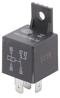 HELLA 4RA 933 791-121 Relais, Arbeitsstrom - 12V - 5-polig - Schließer