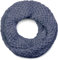 styleBREAKER Unisex Strick Loopschal grob gestrickt, Uni Schlauchschal, Winter Strickschal, Grobstrick Schal 01018157, Farbe:Blau