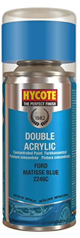 Hycote Double Acrylic Aerosol Car Spray Paint, Ford - Matisse Blue, 150 ml