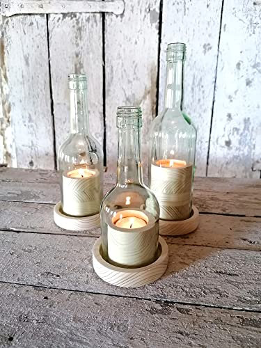 Wein Windlicht 3er Pack, Ambiente Collection