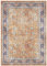 Elle Decoration Keshan Maschad Orientalischer Teppich - Kurzflor Vintage-Look Orientalisch Orient Klassischer Orientteppich für Wohnzimmer Esszimmer Flur oder Schlafzimmer Gold Gelb, 80x150cm