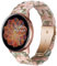 Miimall Kompatibel mit Samsung Galaxy Watch 5/ 5Pro/ 4/4 Classic/Active 2 44mm 40mm/ Galaxy Watch 3 41mm Armband, 20mm Harz Ersatz Armbänder Damen Ersatzarmband für Galaxy Watch 42mm - Rosa Grünes